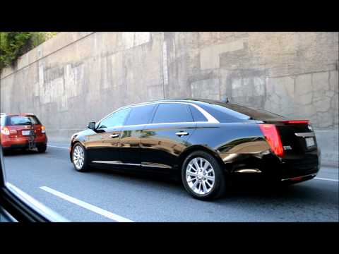 RARE CADILLAC XTS LIMO SIGHTING