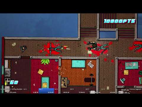 Hotline Miami 2 Speedrun NG+ All Levels 46:36 WR
