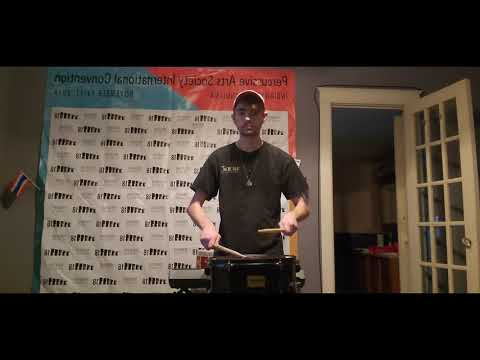 Brandon Dowell Blue Knights 2021 Auxiliary Percussion Video Auditiom