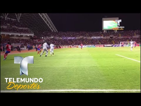 Costa Rica celebra con su afición el pase a Rusia 2018 |  Rumbo al Mundial | Telemundo Deportes