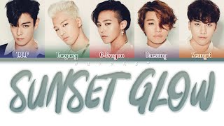 BIGBANG (빅뱅) - SUNSET GLOW (Color Coded Lyrics Eng/Rom/Han)