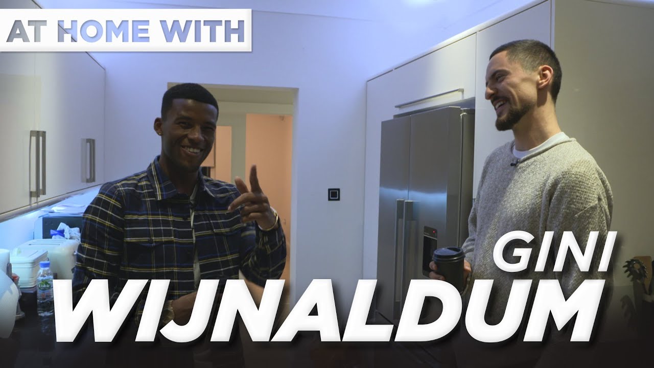 At home with... Gini Wijnaldum | Primark socks, Big Shaq and scousers with 'Vuj'