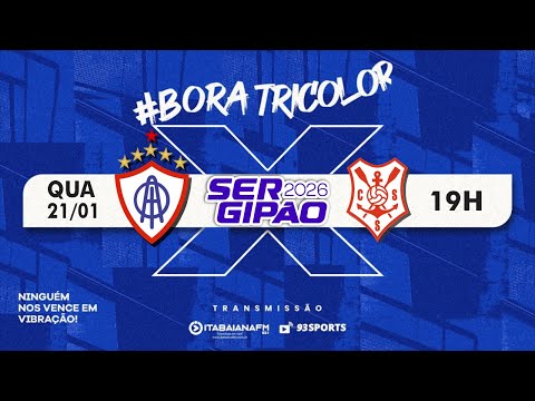 AO VIVO: ITABAIANA x SERGIPE | SERGIPÃO 2026 | 93 SPORTS
