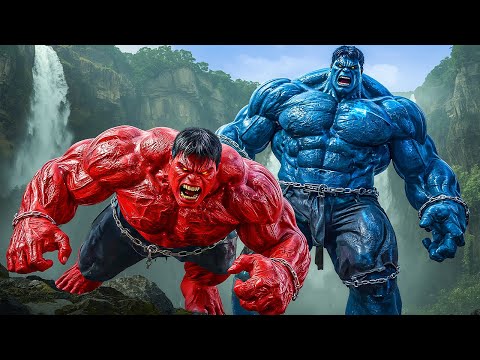 RED HULK vs BLUE HULK EPIC BATTLE! However, THOR'S Unexpected SAVE Changes Everything!
