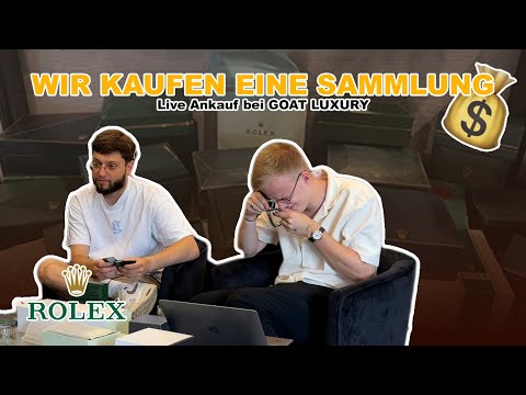 Luxusuhren Sammlungsauflösung mit vielen Rolex Sportmodellen. GMT Coke, Pepsi, Submariner