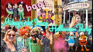 フロリダディズニーのハロウィンイベントに初参加!ミッキーのあまり怖くないハロウィンパーティー全部お見せします!🎃🎬✨