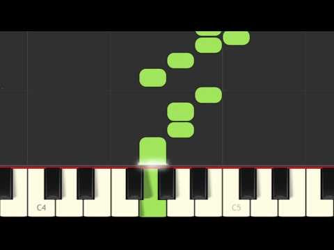Ode to Joy 快樂頌 (One hand piano tutorial 單手簡單鋼琴)
