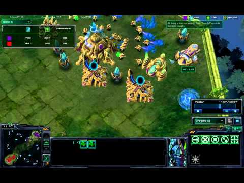 Starcraft 2 SC4D 1vs1 Special #1 - PvT Macro Game