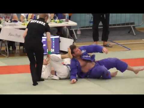 Bagrin Sergiu vs Nathan Gould - English Open BJJ 2019 - Blue Adult - Open