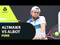 Radu Albot vs Daniel Altmaier | 2022 Pune Live Stream