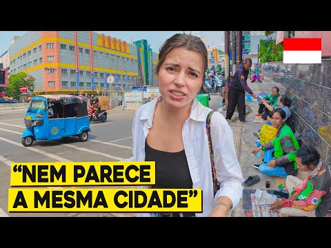 OS EXTREMOS CONTRASTES DA CAPITAL DA INDONÉSIA (Jacarta)