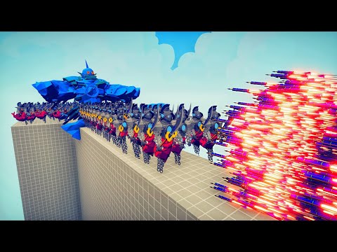 100x MERMAN GOLIATH + SEA GUARDIAN vs EVERY GOD - Totally Accurate Battle Simulator TABS