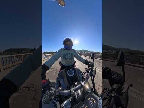 Puente Lo Gallardo 🇨🇱 | Cruzando en moto entre San Antonio y Santo Domingo 🏍️