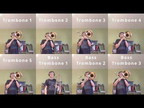 Greensleeves - arr. Alfred Reed | Trombone Choir