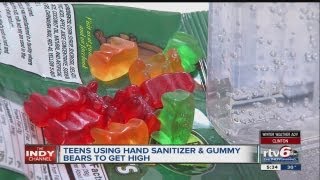 Police: Teens using hand sanitizer, gummy candies to get drunk
