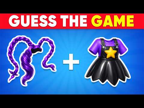 Guess the GAME by Emoji? 🎮🕹️ Emoji Quiz ~ Poppy Playtime 6, Roblox, Minecraft, FNAF