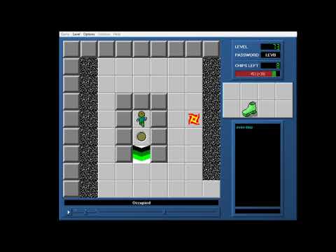 CCLP1 level 73 solution - 415 seconds