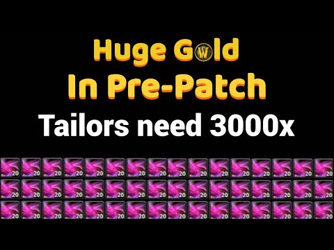 Wow Classic - Efficient Gold Farm in Pre-Patch TBC - Netherweave Cloth Earlier