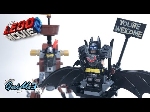 Vidéo LEGO The LEGO Movie 70836 : Batman en armure de combat et Barbe d'acier