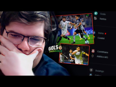 CASIMIRO REAGE: GOLS DA RODADA 33 (09/11) - BRASILEIRÃO 2023 | Cortes do Casimito