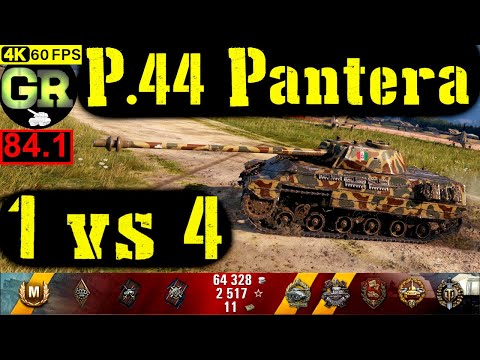 84_World of Tanks P.44 Pantera WoT Replay - 9 Kills 5.1K DMG(Patch 1.4.0)