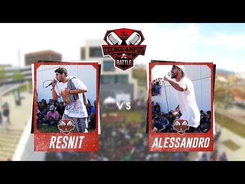RESNIT vs ALESSANDRO - Octavos - Batallas TecnoCampus Freestyle (OFICIAL)