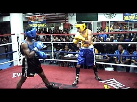 OMAR HASSAN / TERRENCE MYERS : NY GOLDEN GLOVES BOXING 2013 : 123 lb. novice . 3 rounds