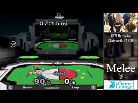 Melee at JJ's 15 - Recluse (Fox) Vs. Lange (Falco) - Losers R3 - Singles