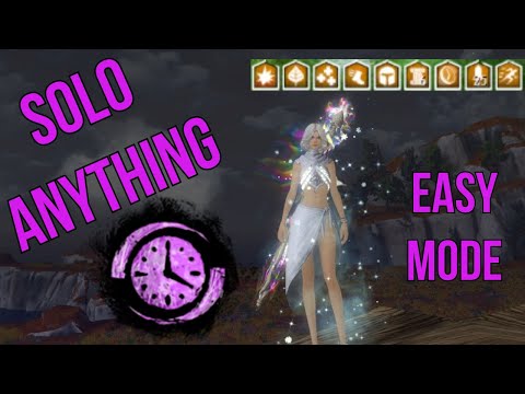 This is SO BROKEN! - SOLO Condition Chronomancer Build Guide For GW2