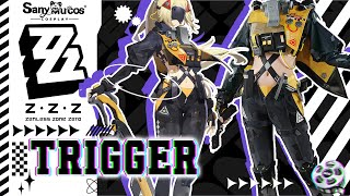 【SanyMuCos】Zenless Zone Zero Trigger Cosplay Costume premium edition detail Showcase