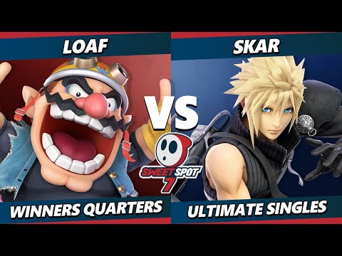 Sweet Spot 7 - Loaf (Wario) Vs. Skar (Cloud, Joker) SSBU Ultimate Tournament