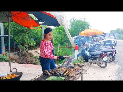 Cambodian Street Food Tour in Countryside Market and City Night Market, Best Street Food Compilation