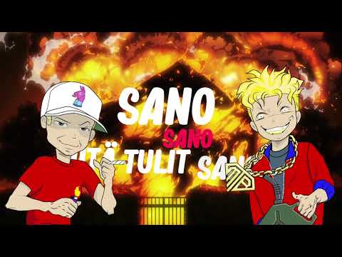 RELAXANTTI FT. MF TASTE -  SANOSANO [LYRICS VIDEO]