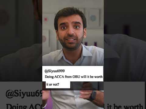 ACCA From OBU Is It Worth It? @ZellEducation