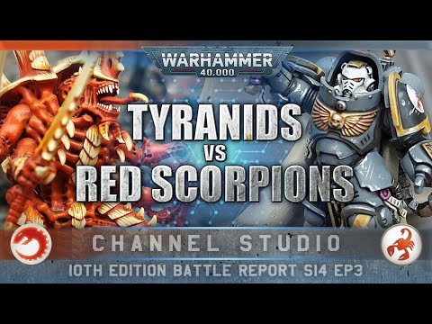 Red Scorpions Space Marines vs Tyranids Warhammer 40K Battle Report 10th Edition 2000pts