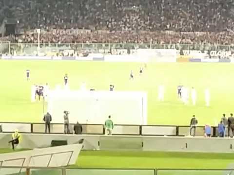 Rigore sbagliato di Ilicic Fiorentina-Milan 0-0