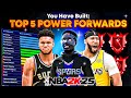 TOP 5 BEST POWER FORWARD BUILDS In NBA 2K25 MOST OVERPOWERED BEST BUILDS ON NBA 2K25