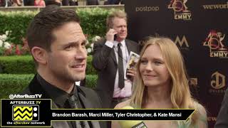 Brandon Barash, Marci Miller, Tyler Christopher, & Kate Mansi Interview | 2019 Daytime Emmy Awards video