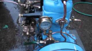 1 Zylinder Albin O-11 Marinemotor Bootsmotor nach der Restauration