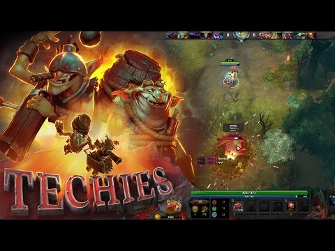 Dota 2 Gameplay #76: Techies, Offlane (German)