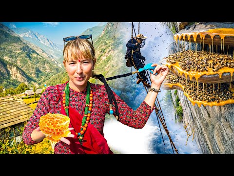 Hunting for MAD Honey in the Mountains of Nepal🇳🇵(crazy hallucinations)