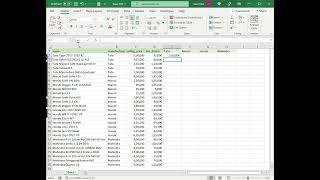 How to create a scatter plot in Excel with 3 variables