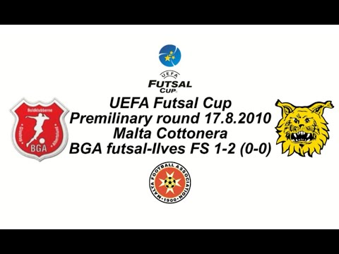 TILBAGEBLIK UEFA FUTSAL CUP  2010: BGA Futsal - FS Ilves Tampere. RESULT: 1-2.