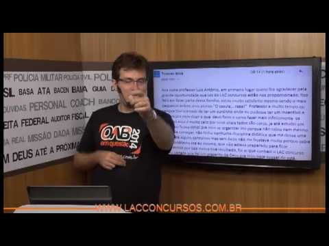 AL MT FGV 2013 - Aulas 15 a 21 - Curso online Completo