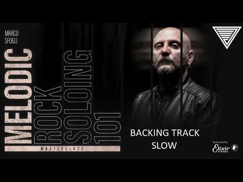 Marco Sfogli - Backing Track Slow