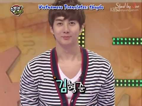 [Vietsub] SS501 Kim hyung Jun Play Game In Sponge ZERO