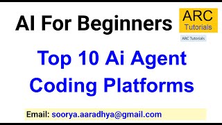 Top 10 AI Coding Agents & Platforms | Ai Tutorial for Beginners #aiagents #aitutorial #aitools