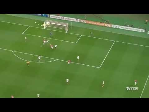 Gol do Pottker por um ângulo totalmente diferente