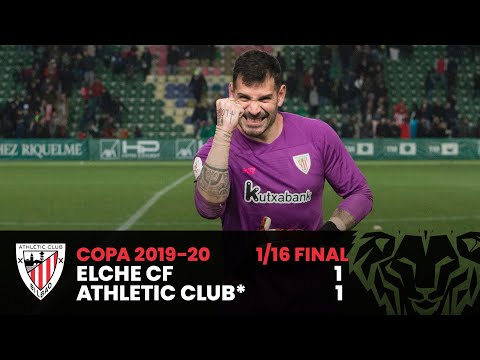 Resumen | Copa del Rey 1/16 final | Elche CF 1-1 Athletic Club* ⚽ I Laburpena
