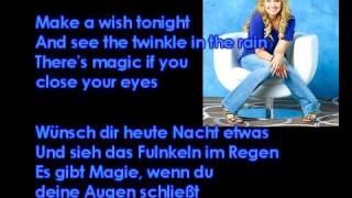 Tiffany Thornton - Magic Mirror (Lyrics + german translation)